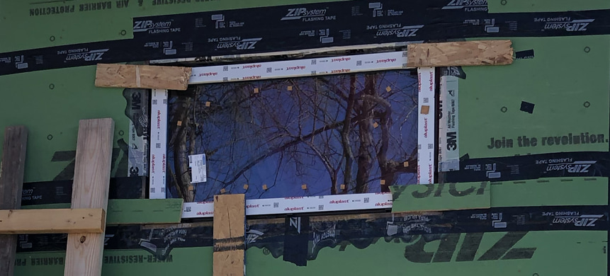 European windows installed.