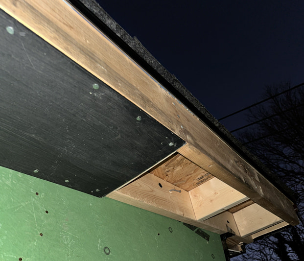 Installing the Hardie Soffits
